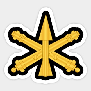 Field Artillery Missile wo Txt Sticker